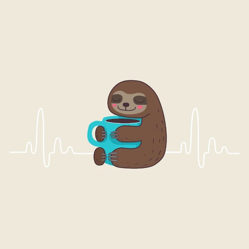 Ich liebe Kaffee T-Shirt Kaffee Zeit Sholt
