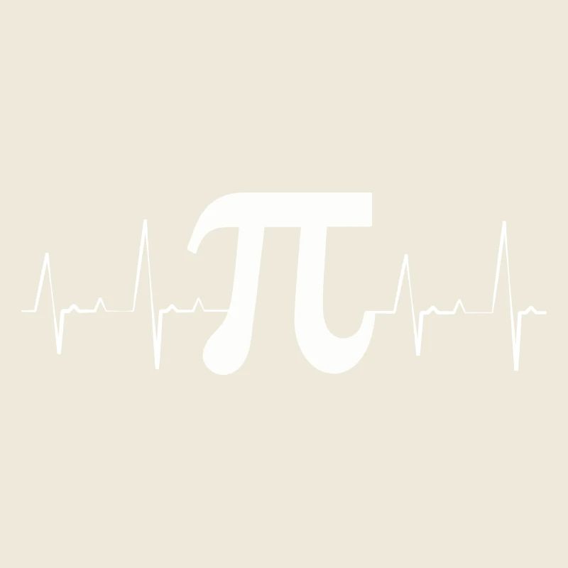 Pi Heartbeat Mathématicien Professeur de mathématiques Mathématiques