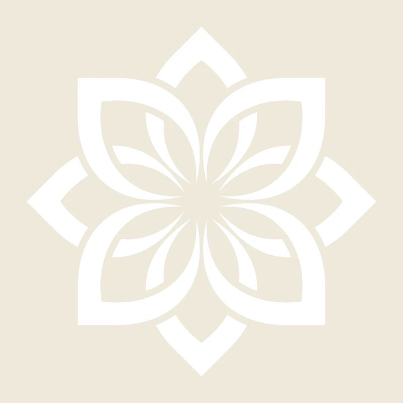 White Blossom Mandala Chogan