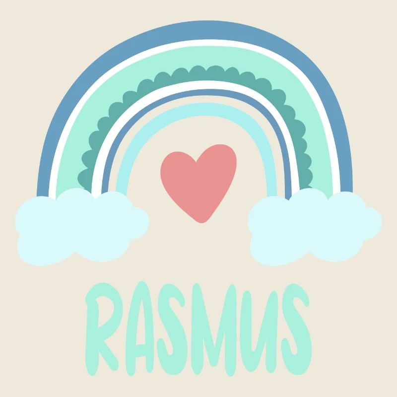 Rasmus Nom Rainbow Baby