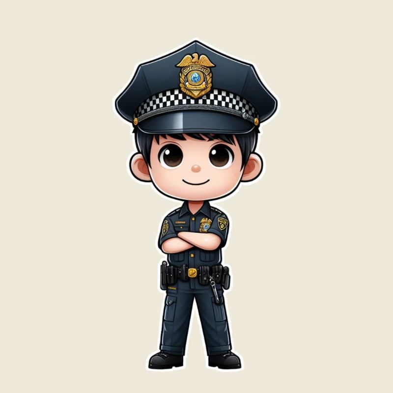 Police kid