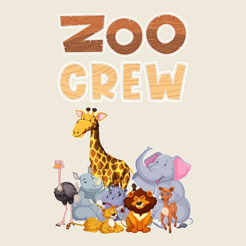 Zoo Crew Zoo Ausflug Kinder