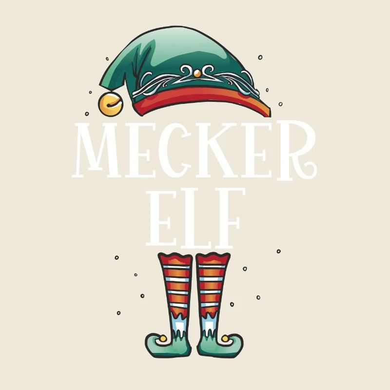 Weihnachten Partnerkostüm Mecker Elf Elfe Elfen