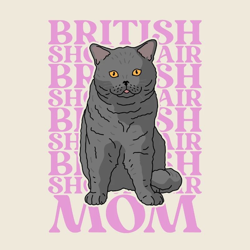 British Shorthair Mom Britisch Kurzhaar BKH Katze