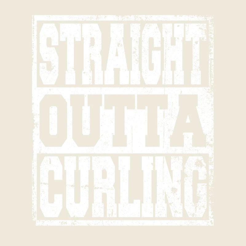 Curling en disant drôle