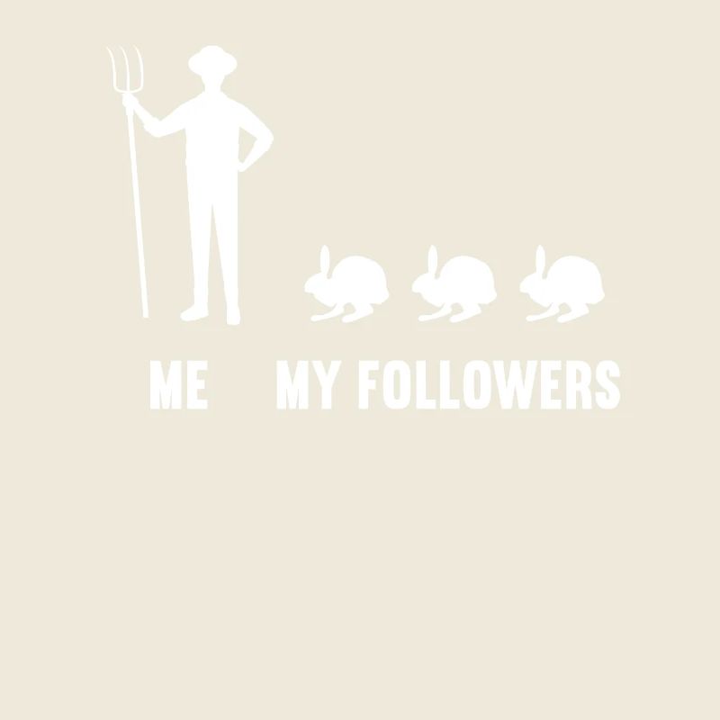 Ich und meine Follower Hase Hasen Häschen Hasen