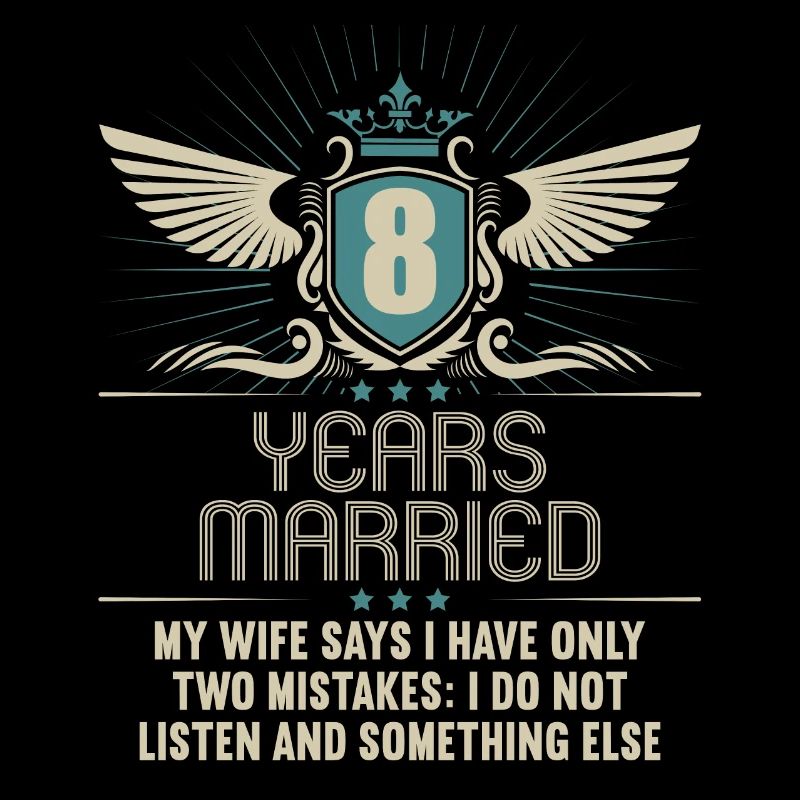 8 Jahre verheiratet nur 2 Fehler 8.Hochzeitstag