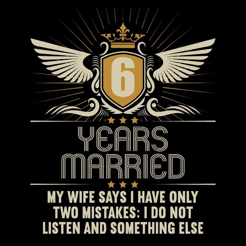 6 Jahre verheiratet nur 2 Fehler 6.Hochzeitstag