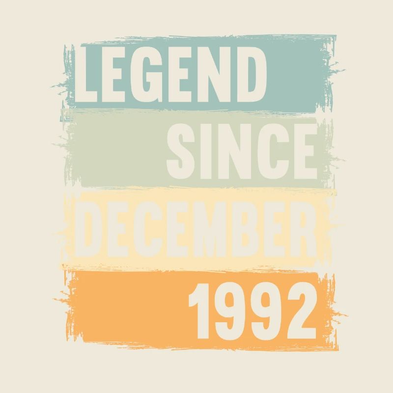 Né en décembre 1992 30 ans 30s 30e anniversaire