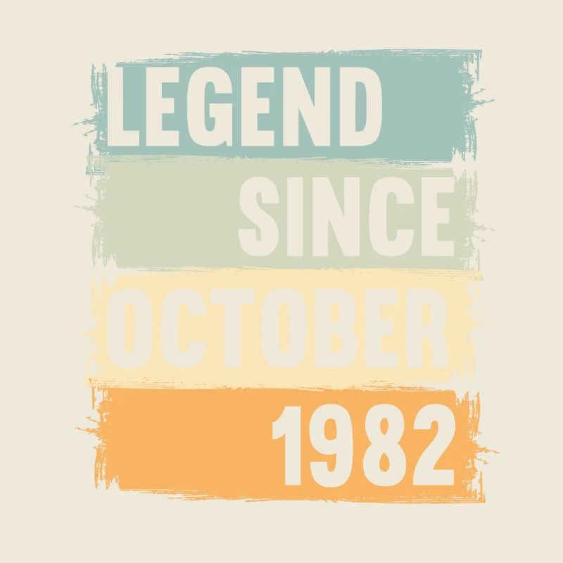 Born October 1982 40 years 40s 40th birthday