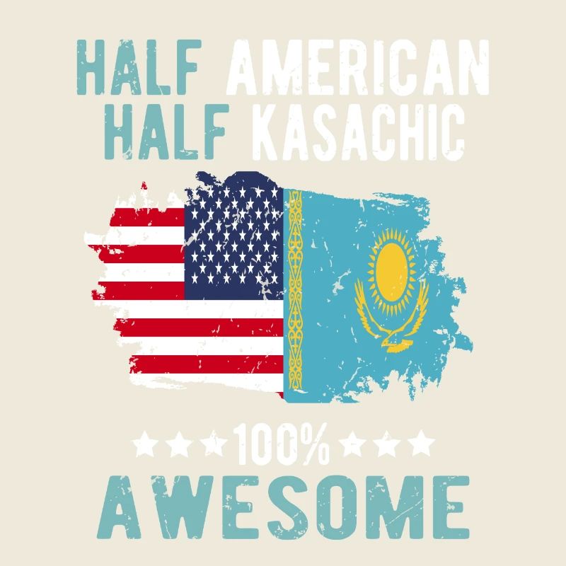 Moitié Américain Moitié Kazakh