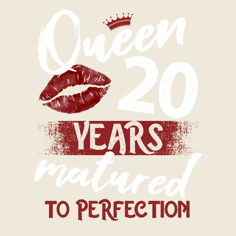 Fille de 20 ans 20 bday Queen 20 anniversaire