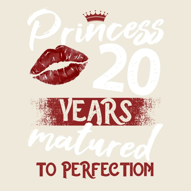 20 ans fille 20 bday Princesse 20 anniversaire