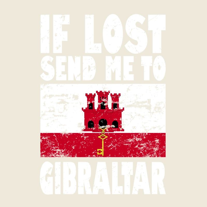Drapeau de Gibraltar Disant