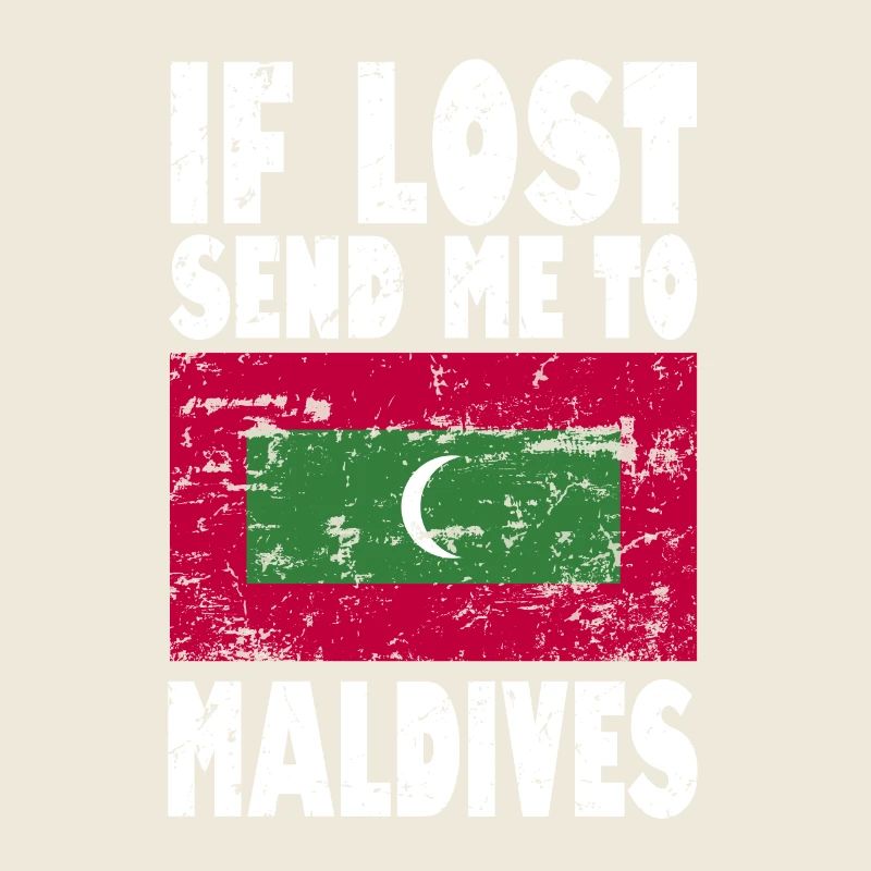 Malediven Flagge Spruch