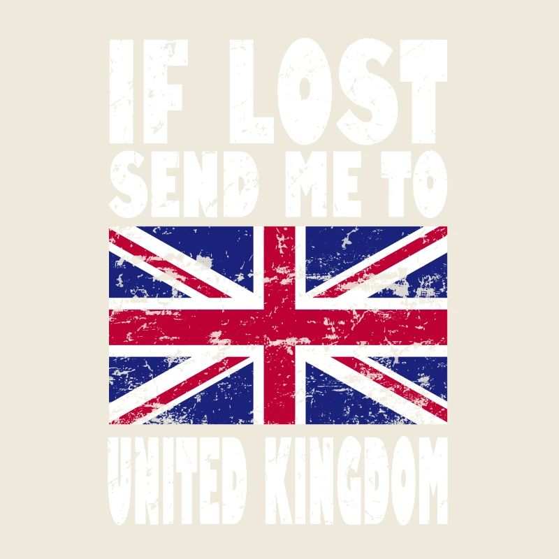 UK Flag Slogan