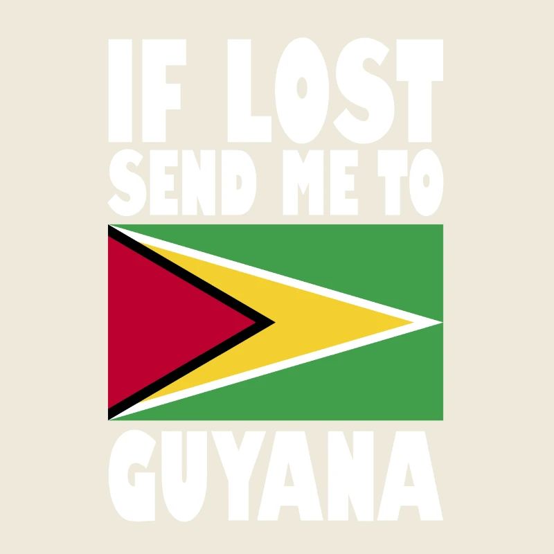 Guyana Flagge Spruch