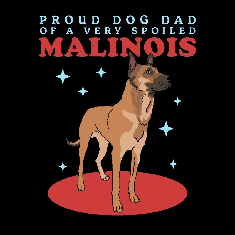 Belgischer Schäferhund Malinois Dad Geschenk