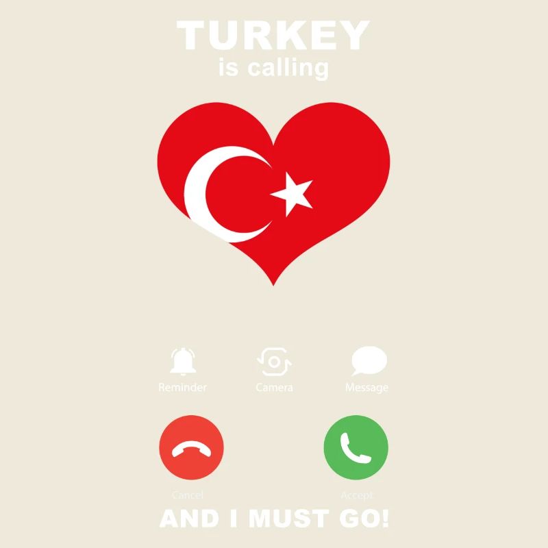 Turkey is calling Turkey Heart Souvenir