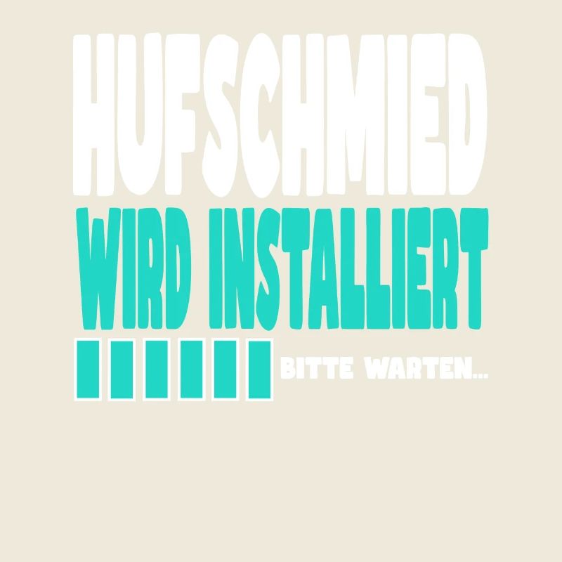 Hufschmied wird installiert