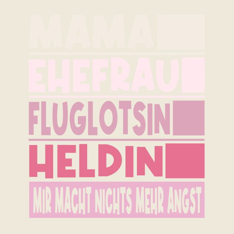 Fluglotsin Mama Ehefrau Heldin