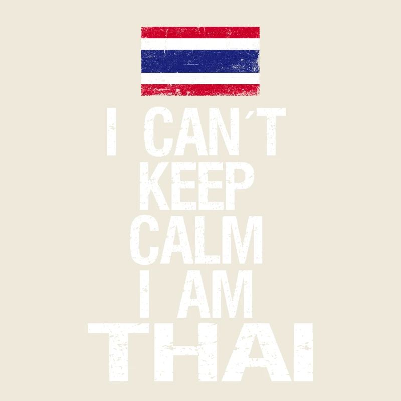 Je ne peux pas rester calme Je suis thaïlandais