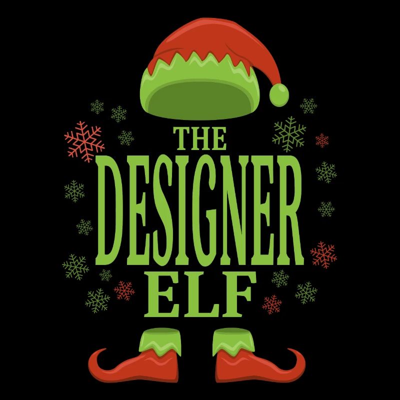 Designer Weihnachtself