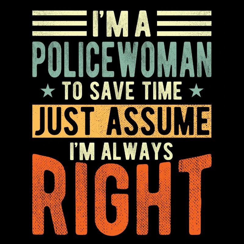 The policewoman