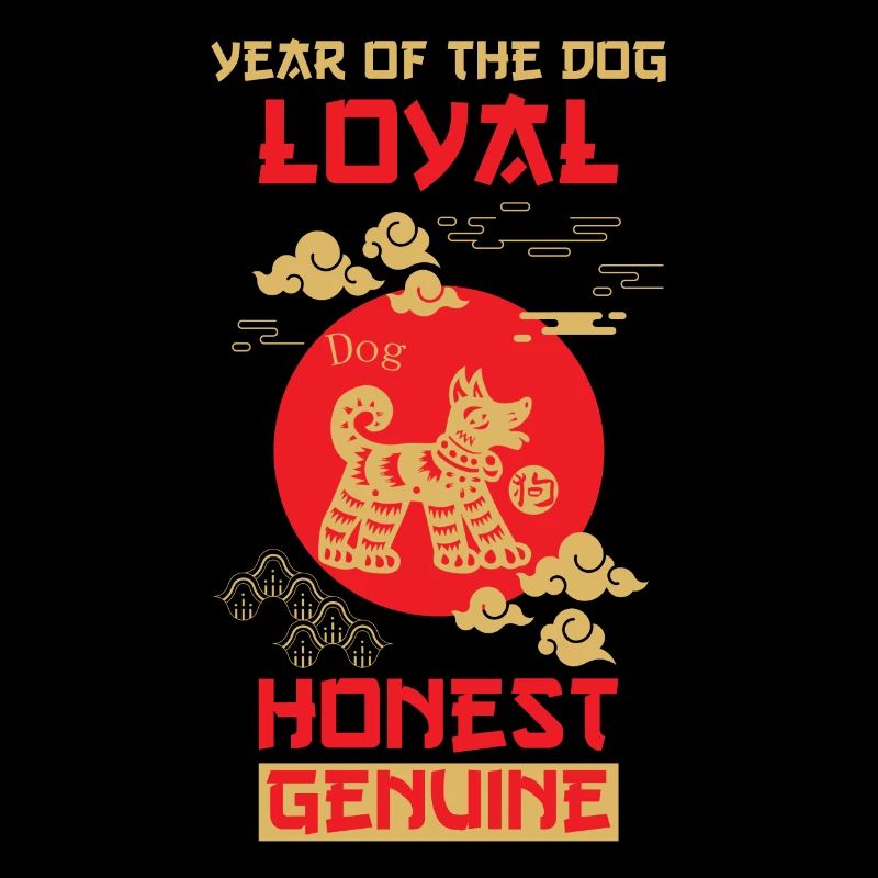 Hund Chinesisches Tierkreiszeichen