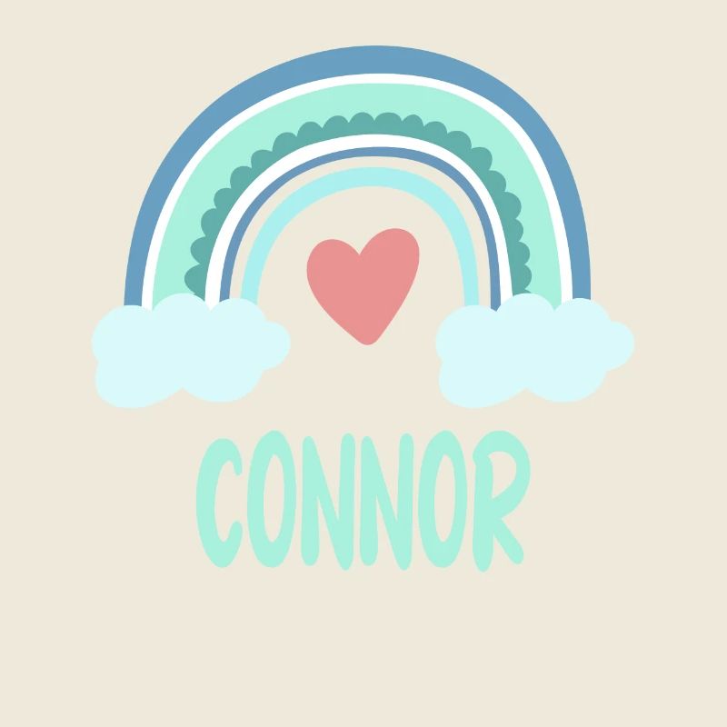 Connor nomme Rainbow Baby