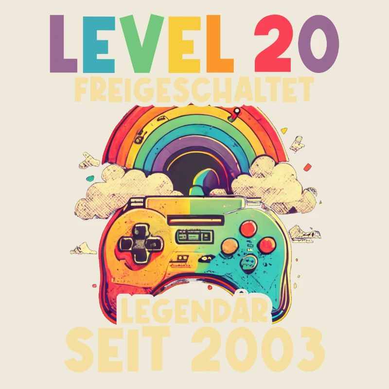 2003 Level 20 Jahre Gaming 20er 20 Geburtstag