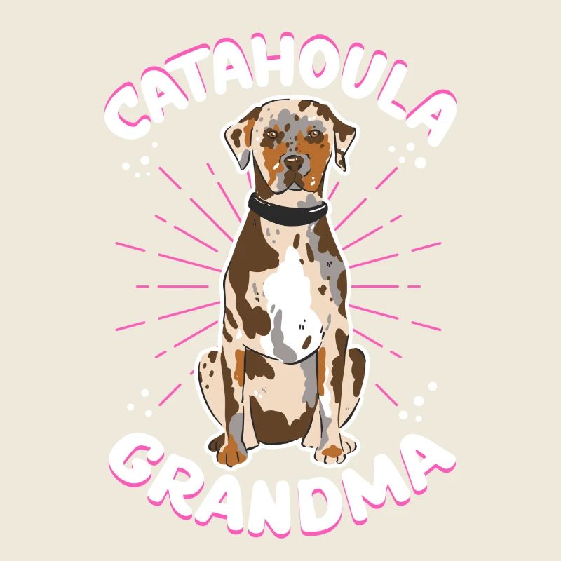 Catahoula Grand-mère Léopard Chien Chien Cadeau