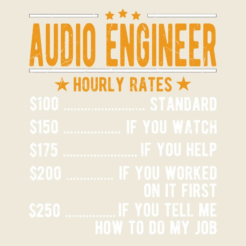 Sound engineer hourly wage