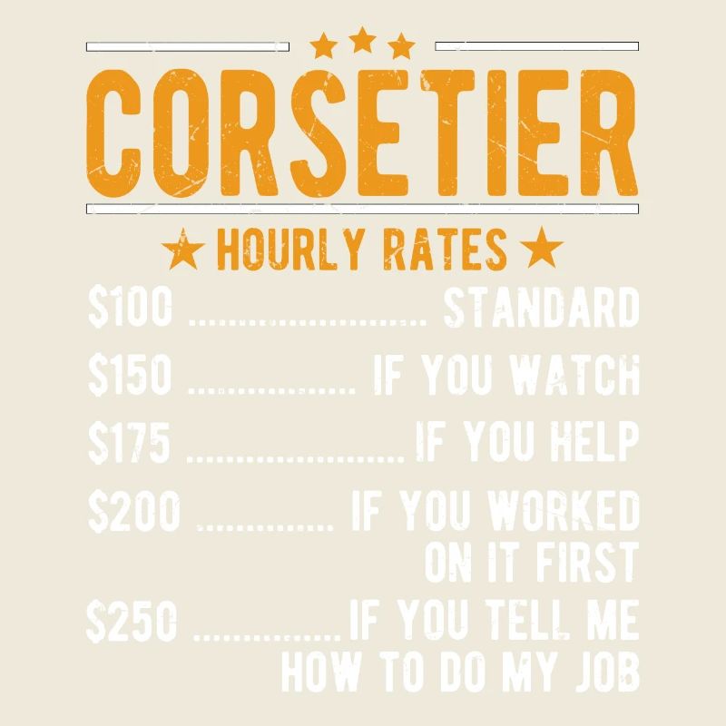 Corset corsetCorset eater hourly wage