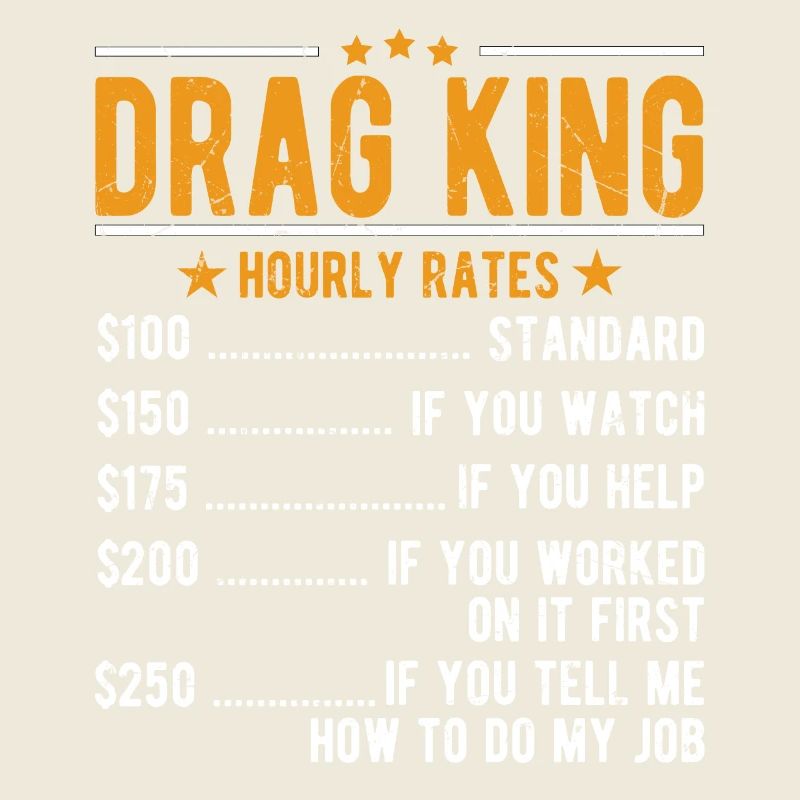 Ziehen Sie König Stundenlohn