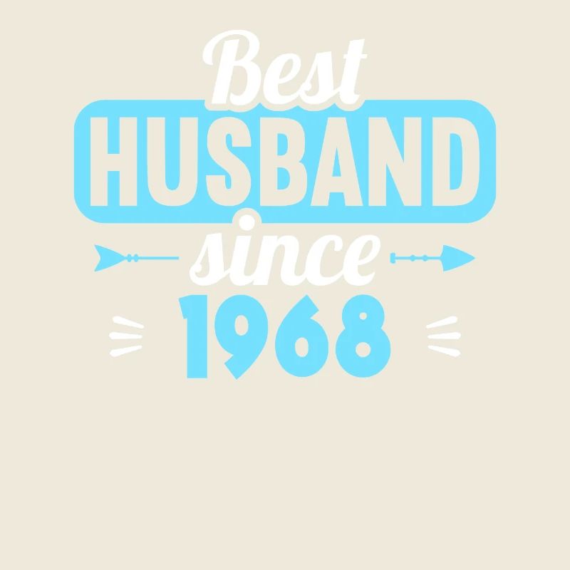 55th Wedding Anniversary Best Husband since 1968