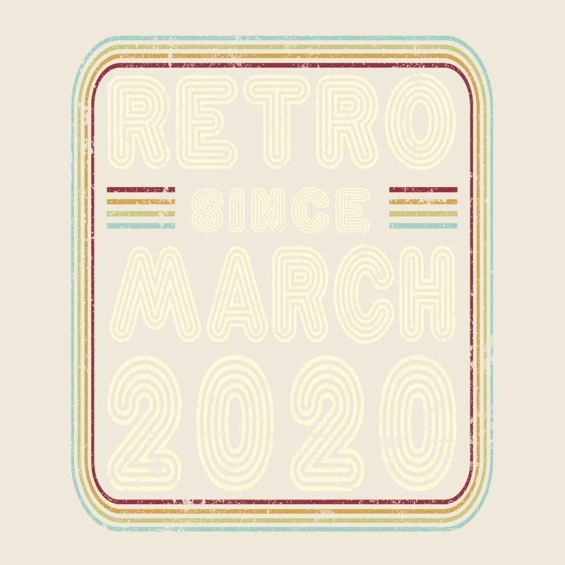 Anniversaire Mars 2020 Cadeau rétro