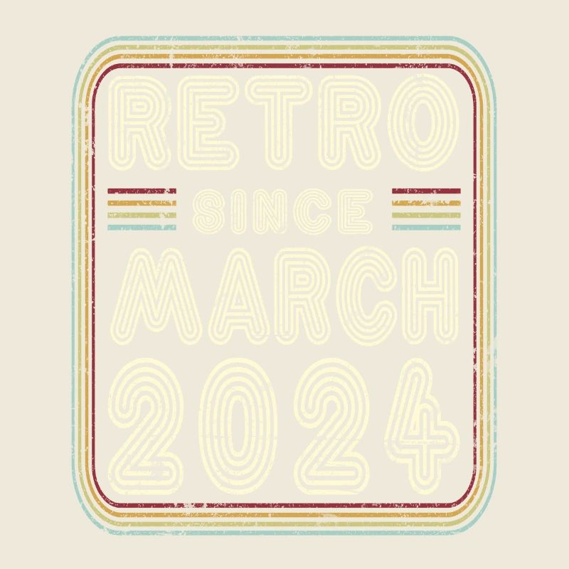 Geburtstag März 2024 Retro Geschenk