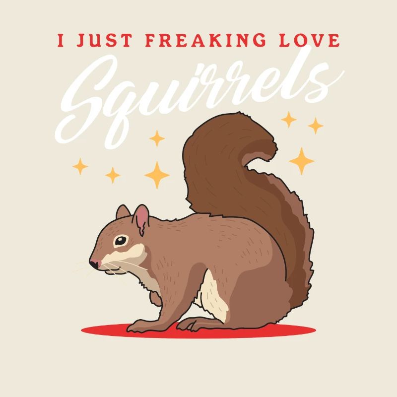 Süßes Eichhörnchen Hörnchen Grauhörnchen Geschenk