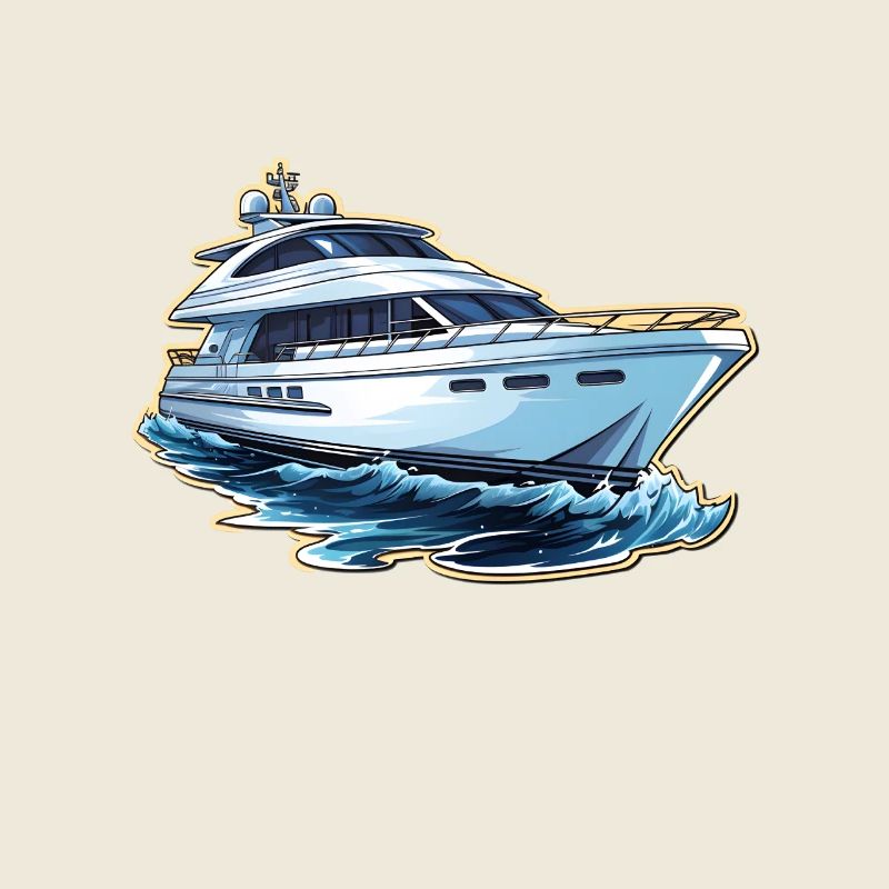 Yacht Motorboot