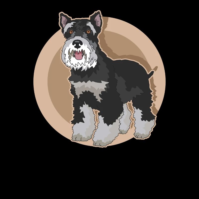 Schnauzer miniature propriétaire Schnauzer chien cadeau