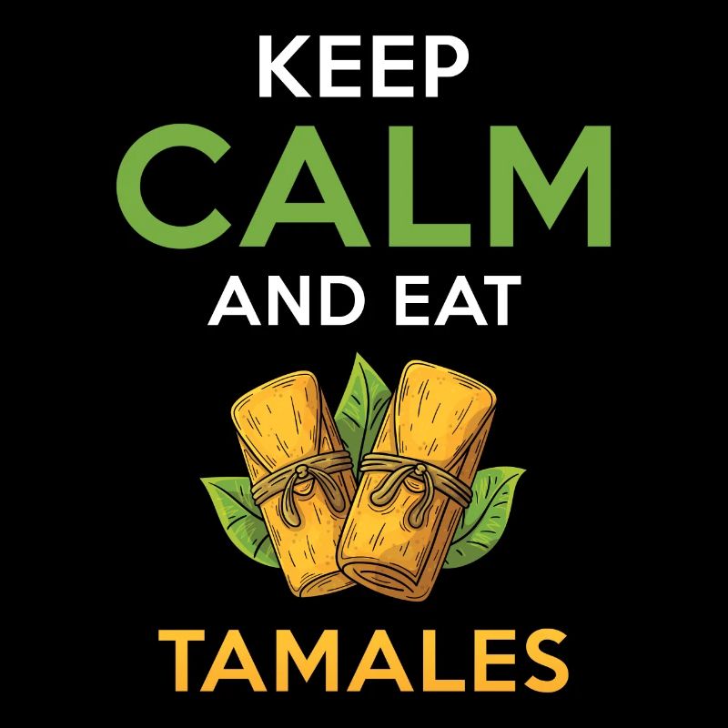 Tamales Lover Design - Keep Calm and Eat Tamales