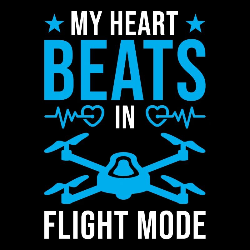 Drohnenpiloten-Design-Flugmodus