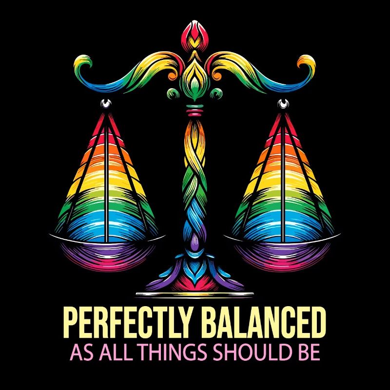 Libra Star Sign Balance & Harmony Art
