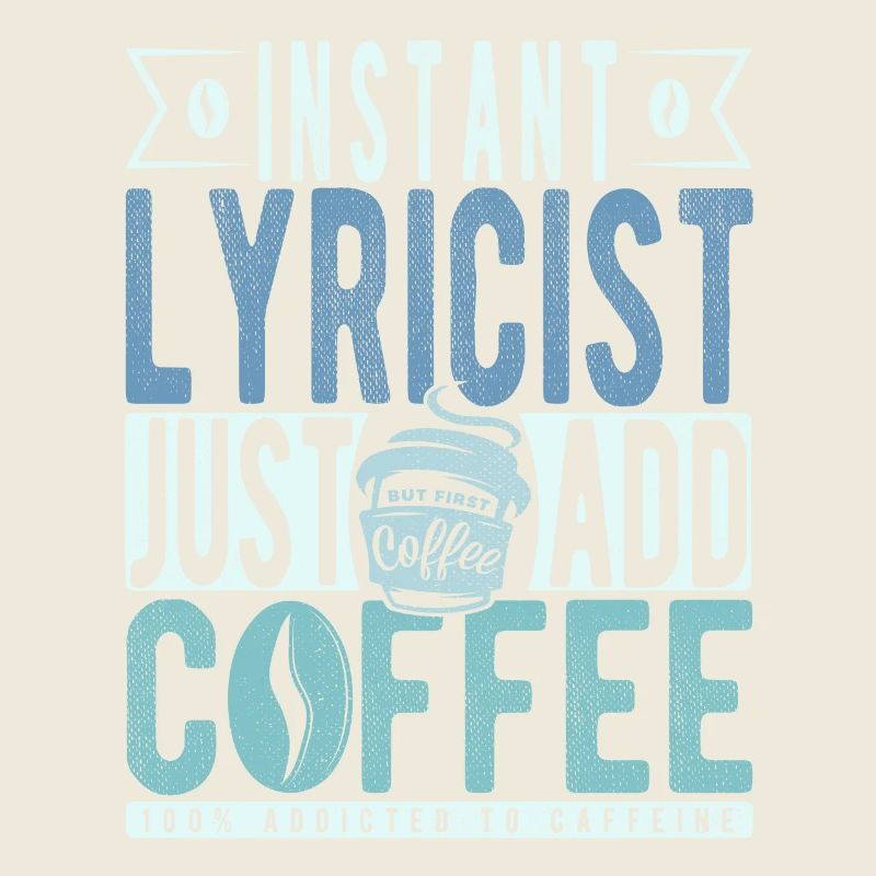 Instant-Lyriker Fügen Sie einfach Kaffee hinzu