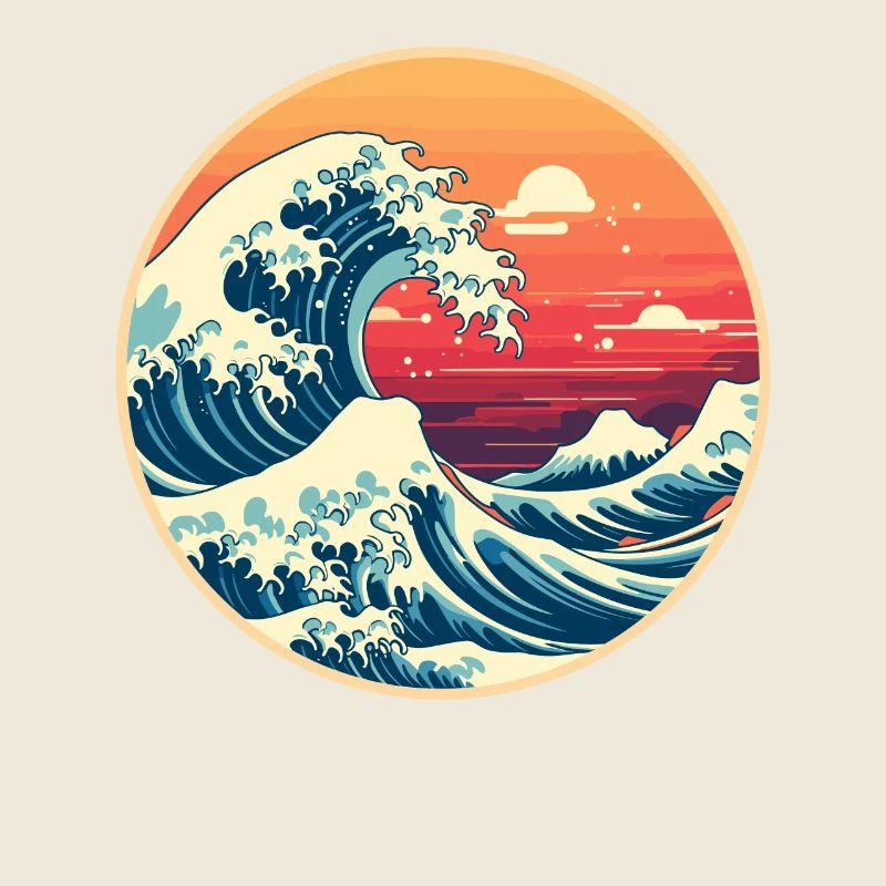 Große Welle The Great Wave Kanagawa