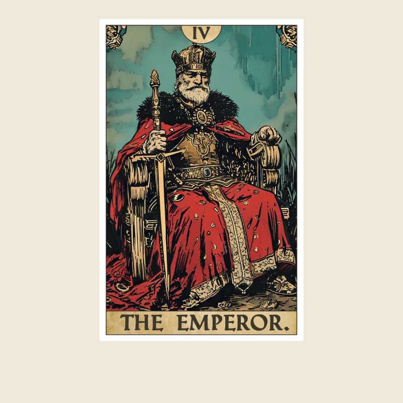 Tarot card The Emperor The Ruler