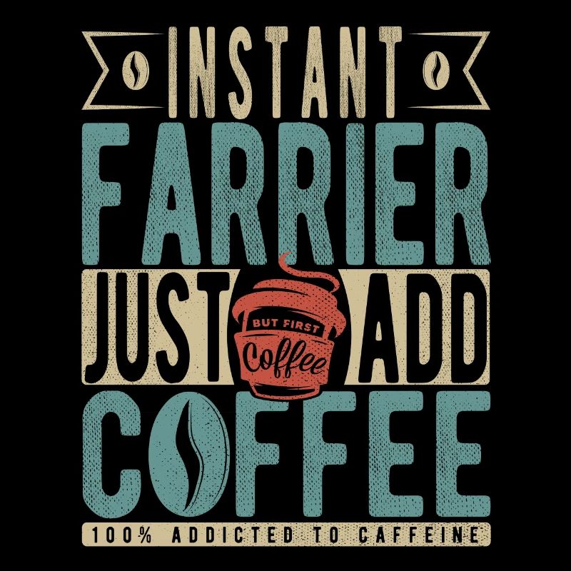 Maréchal-ferrant instantané Il suffit d’ajouter du café