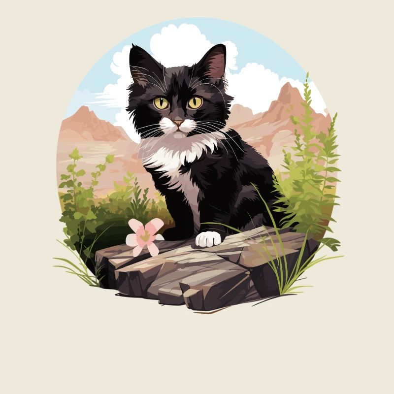 Tuxedo Chaton Tuxedo Cat