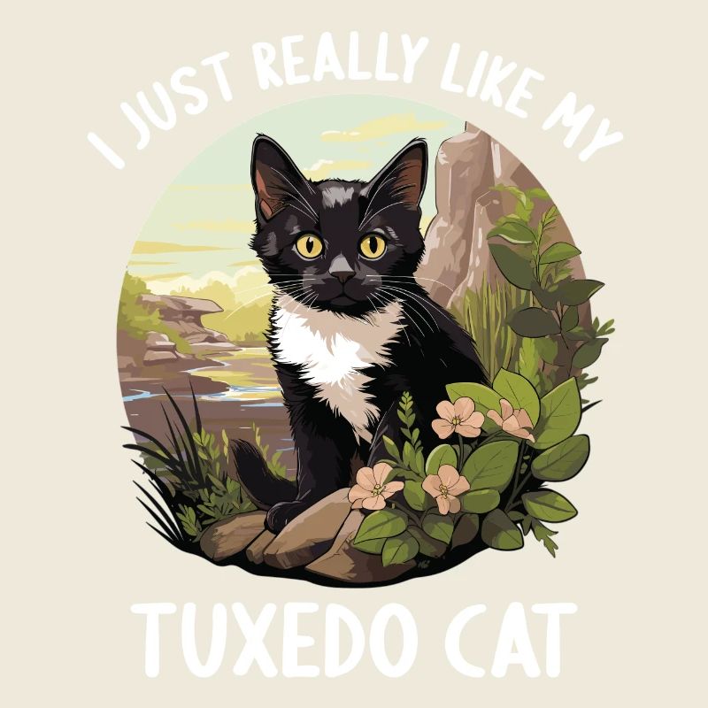 Tuxedo Chaton Tuxedo Cat